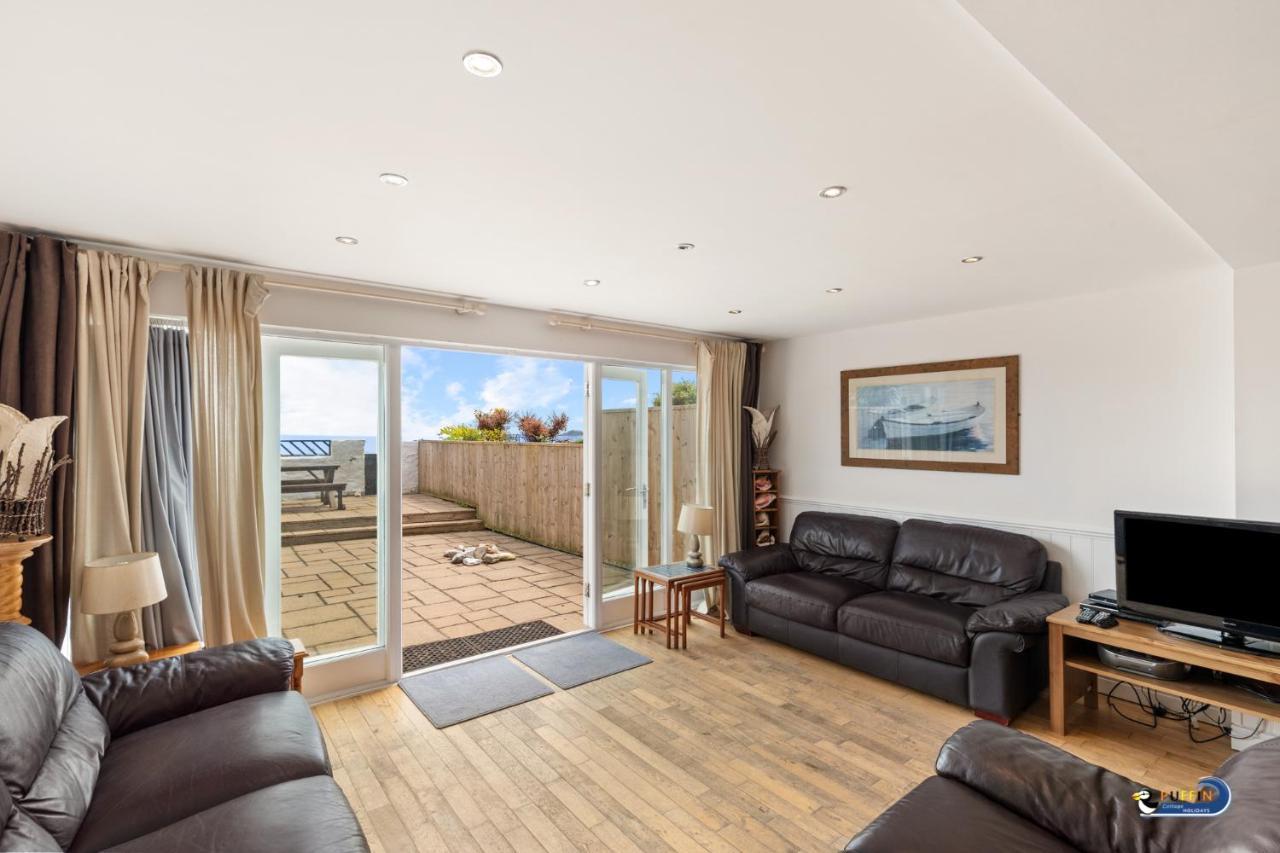 Kilmore - Beach Front House, Direct Beach Access, Spectacular Sea Views ซอนเดอร์สฟุต ภายนอก รูปภาพ