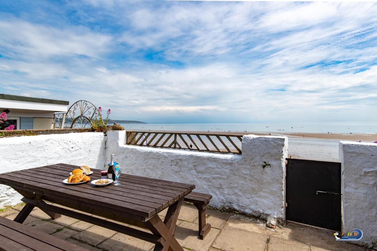 Kilmore - Beach Front House, Direct Beach Access, Spectacular Sea Views ซอนเดอร์สฟุต ภายนอก รูปภาพ