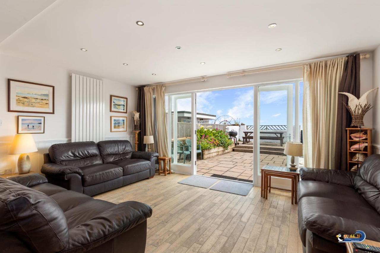 Kilmore - Beach Front House, Direct Beach Access, Spectacular Sea Views ซอนเดอร์สฟุต ภายนอก รูปภาพ