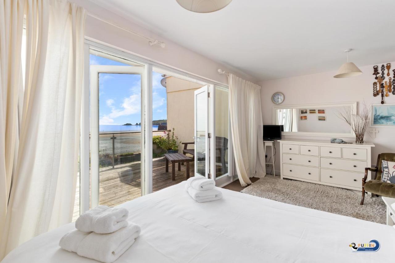 Kilmore - Beach Front House, Direct Beach Access, Spectacular Sea Views ซอนเดอร์สฟุต ภายนอก รูปภาพ