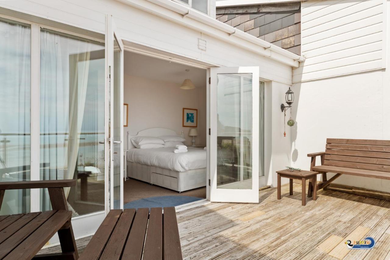 Kilmore - Beach Front House, Direct Beach Access, Spectacular Sea Views ซอนเดอร์สฟุต ภายนอก รูปภาพ